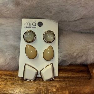 Set of 3 Earrings Mia Collection